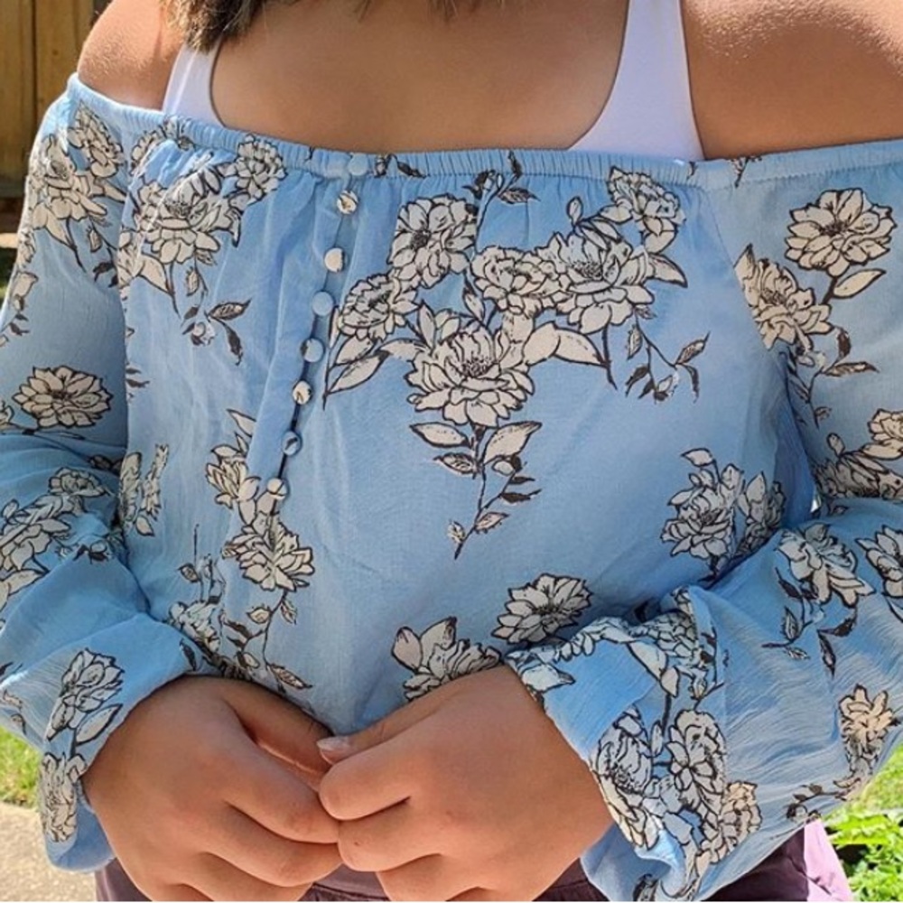 Blue long sleeve SO CUTE!!!